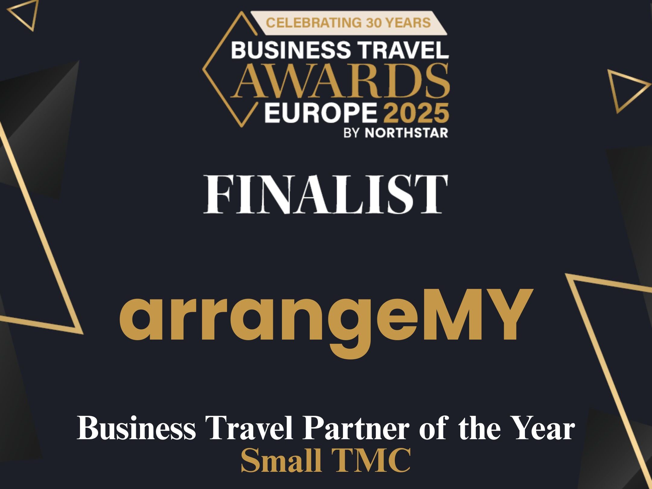 Finalist in the Business Travel Partner of the Year 2025