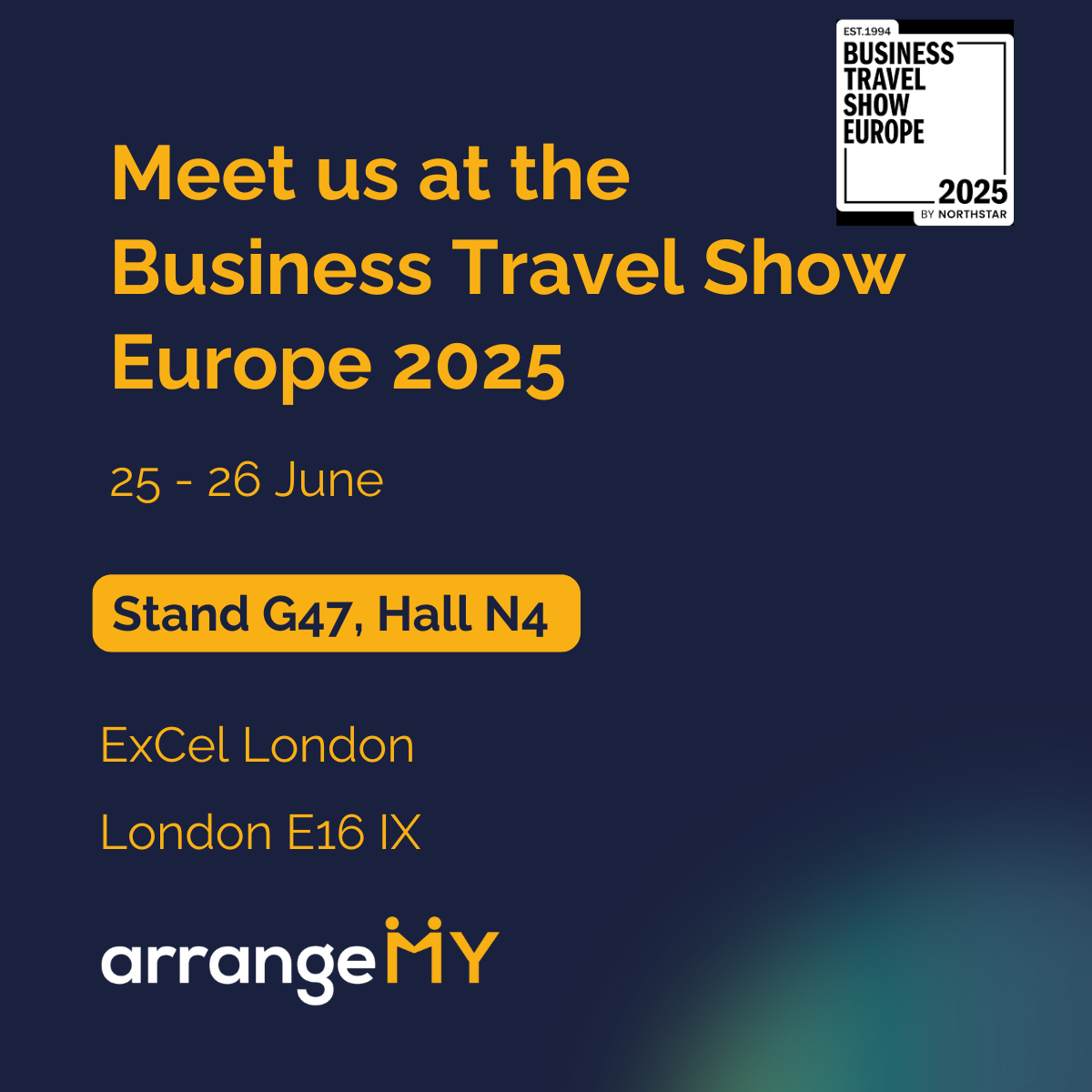 Join arrangeMY at the Business Travel Show Europe 2025