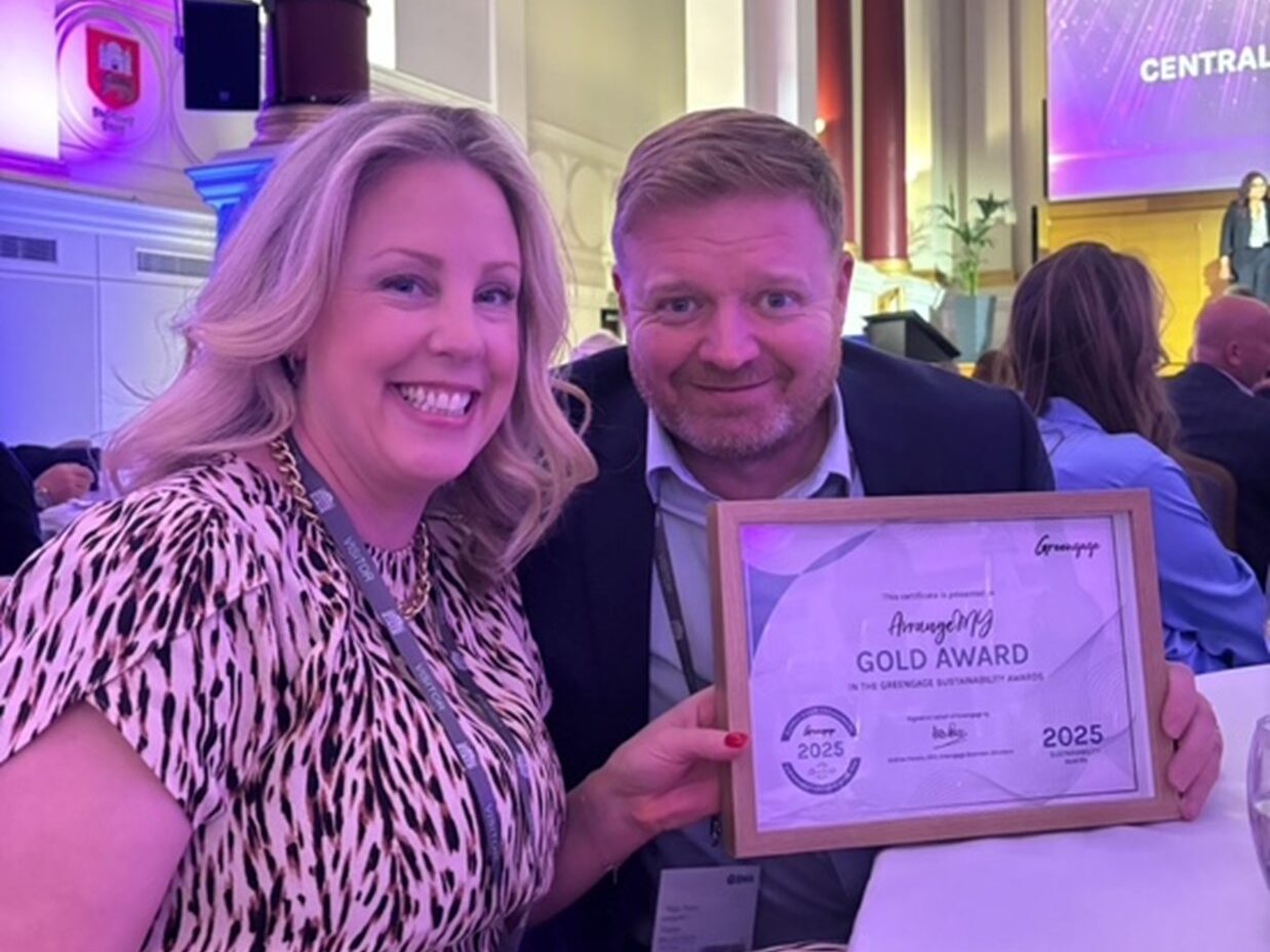 arrangeMY Achieves Prestigious Gold Accreditation from Greengage Solutions