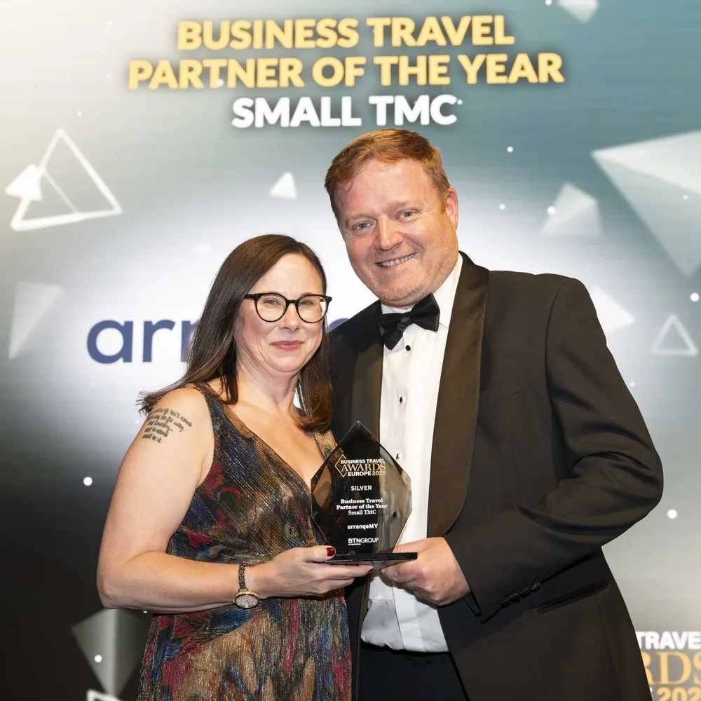 arrangeMY Wins Silver at the Business Travel Awards Europe 2026
