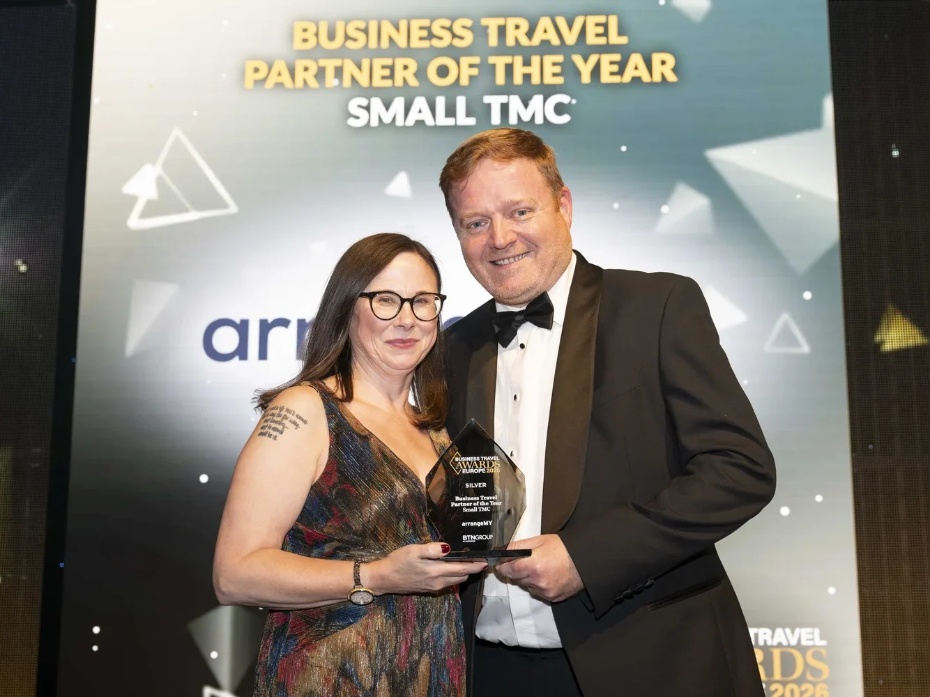 arrangeMY Wins Silver at the Business Travel Awards Europe 2026